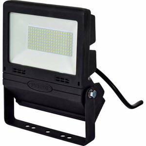 日動 ＬＥＤ投光器 常設用フラットライト５０Ｗ 黒 [LJSFH50DBK50K]