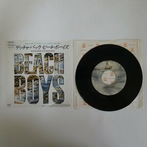 48011085;【国内盤/7inch】ビーチ・ボーイズ The Beach Boys / Getcha Back