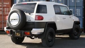 ガナドール FJクルーザー CBA-GSJ15W マフラー ステンレス製 GD-142 GANADOR Vertex 4WD SUV