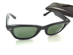 1円 Ray-Ban レイバン 5022 B&L ボシュロム ヴィンテージ USA サングラス メガネ 眼鏡 メンズ ブラック系 FK1571