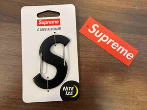 Supreme シュプリーム Nite Ize S Logo Keychain カラビナ キーチェーン ブラック その他服飾小物