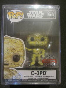 未開封品 POP ポップ funko ファンコ スターウォーズ C-3PO FUTURA フューチュラ フィギュア ハードケース入り STARWARS