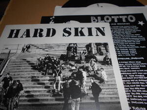 【EP3枚以上送料無料】 BLOTTO / HARD SKIN / THESE ARE MY PEOPLE スプリット 国内盤 SNUFFY-SMILE SNUFF-100 パンク