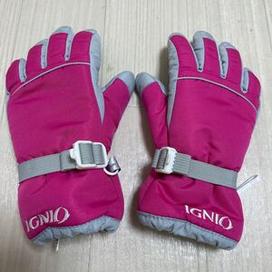 IGNIO イグニオ キッズ　 スキーグローブ スノーグローブ 手袋 雪遊び サイズ130