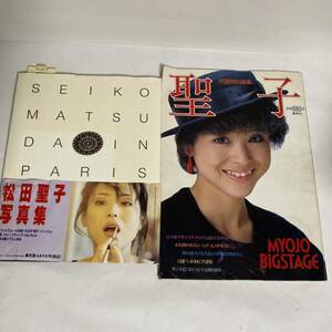 松田聖子 写真集 2冊セット /SEIKO MATSUDA IN PARIS/明星特別編集 聖子/ 希少品 コレクション