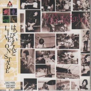 はっぴいえんど CD「Live On Stage」紙ジャケ 歌詞カード解説（萩原健太）付き 完品 TOCT-10459 1998年再発盤 