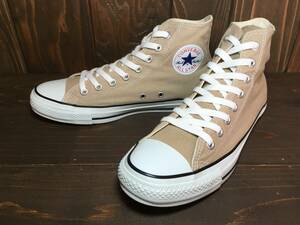 ★CONVERSE コンバース ALL STAR オールスター ベージュ 26.5cm 美品 Used 検 ローカット スケートボーディング チャック テイラー