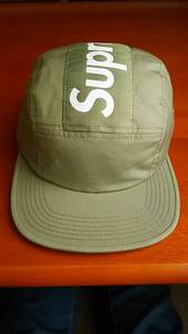 Supreme Top Stripe Camp Cap Olive 16 シュプリーム カーキ