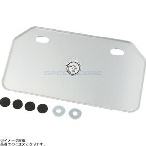 POSH ポッシュ 500292-03-10 アルミライセンスプレート山型 新基準適合タイプ シルバー