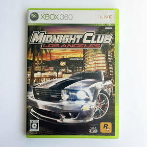 Xbox360 Midnight Club: Los Angeles ミッドナイトクラブ ロサンゼルス Microsoft マイクロソフト Rockstar