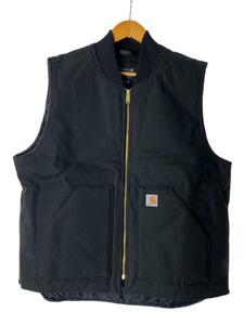 Carhartt◆リラックスフィット ファームダックベスト/XLサイズ/コットン/ブラック/OV0001-M/カーハート