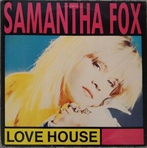 Samantha Fox Love House 米国盤12インチシングル Kevin Saunderson DJ Pierre 