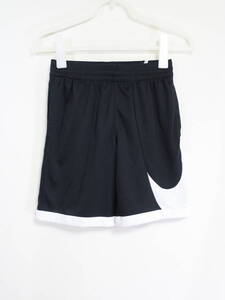 ナイキ NIKE ハーフ パンツ ジュニアM 140-150cm サッカー フットサル ショーツ 短パン キッズ 子供 黒 ブラック