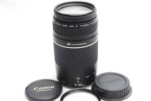 CANON ZOOM LENS EF 75-300mm 1:4-5.6 ⅢUSM (良品） 01-22-09