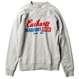 美品 Carhartt WIP Heritage Finck Sweat Sサイズ ヘリテージ クルーネック スウェット グレー カーハート ワークインプログレス