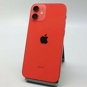 Apple iPhone12 mini 128GB (PRODUCT)RED A2398 MGDN3J/A バッテリ83% ■SIMフリー★Joshin4021【1円開始・送料無料】