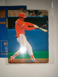 柏原純一　85 カルビープロ野球チップス No.257　日本ハムファイターズ