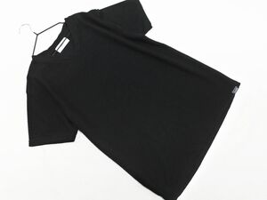 AZUL BY MOUSSY アズールバイマウジー Vネック カットソー 黒 ■◆ ☆ eea9 レディース