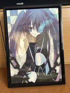 ブラックロックシューター　BRS 額入りイラスト アートパネル 3個セット