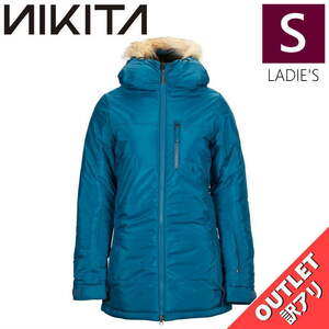 【OUTLET】 NIKITA ACER JKT TEAL Sサイズ レディース スノーボード スキー ジャケット JACKET アウトレット