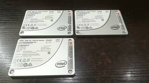 【動作品/3個セット】Intel SSD SSDSC2BX200G4 S3610 Series [200GB SATA]2.5インチ