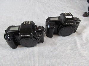 ●現状品●キャノン35㎜フイルムカメラ　Canon/EOS1000S+EOS1000QD/2台セット　ジャンク品扱い