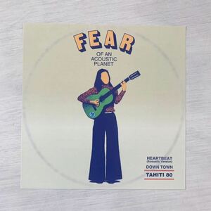 TAHITI 80 / FEAR OF AN ACOUSTIC PLANT // 7” Guitar POP ネオアコ Alternative ROCK 山下達郎 シュガーベイブ タヒチ80