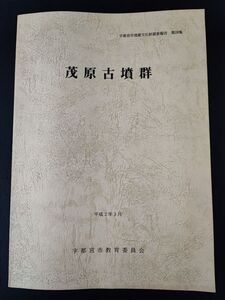 【1990年「茂原古墳群」宇都宮市埋蔵文化財調査報告・第28集・宇都宮市教育委員会/栃木県茂原市/】※説明欄必読