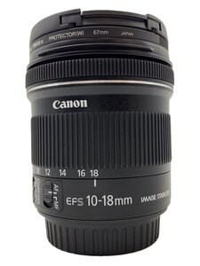 CANON◆一眼レフ用超広角ズームレンズ EF-S10-18mm F4.5-5.6 IS STM