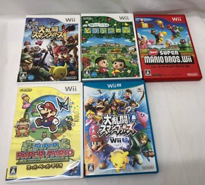 ★【USED/動作未確認】ゲームまとめ PS2 テイルズオブリバース デスティニー2 任天堂 Wii スマブラ どうぶつの森 スーパーマリオ WiiU