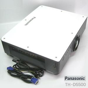 PANASONIC プロジェクター　TH-D5500 ★5000ルーメン★　ランプ使用895H/394時間