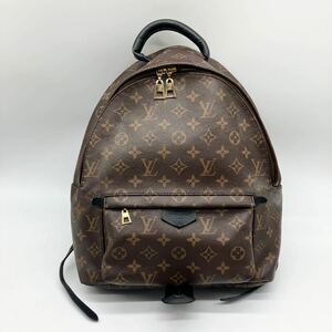 美品 LOUIS VUITTON モノグラム パームスプリングスMM バックパック リュックサック ルイヴィトン 