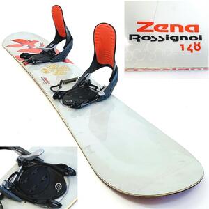 ROSSIGNOL ZENA 148cm TYROLIA SNAP-X ステップイン ビンディング付き スノーボード ロシニョール チロリア