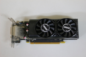 中古品 msi GTX 1050 2GT LP ビデオカード GDDR5 2GB 在庫限定