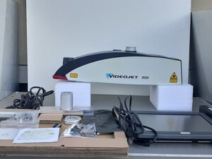 ビデオジェット CO2 レーザーマーカー VJ3020 レーザープリンター videojet 3020　laser marker laser printer 通電確認