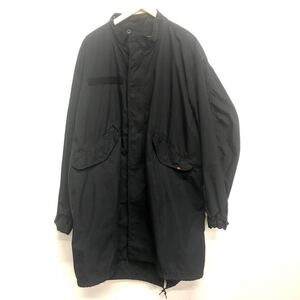 【ALPHA INDUSTRIES】アルファインダストリーズ★モッズコート サイズL ブラック コート アウターTA1627-001 01