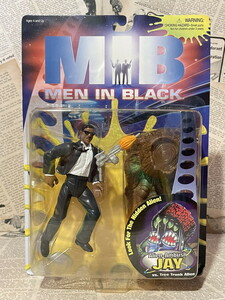 ☆1990年代/メンインブラック/アクションフィギュア/即決ビンテージ/映画/galoob/MIB/Action Figure(Alien-Ambush Jay/MOC) MO-164