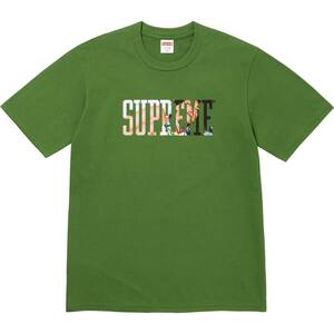 Supreme 24FW Week1 Tera Patrick Tee Green Medium オンライン購入 国内正規 全タグ付 シュプリーム テラ パトリック Tシャツ 緑 Mサイズ