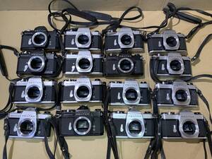 【16個】ペンタックス PENTAX SPF ×5個/SPII ×2個/SP ×8個/SL/Black カメラ ボディ 動作未確認 まとめて ジャンク セット まとめ (675)