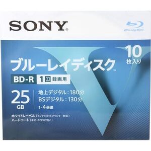 10ＢＮＲ1ＶＬＰＳ4 容量1個 ソニー ＤＶＤ・ブルーレイ