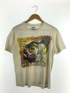 ANVIL◆Tシャツ/L/コットン/WHT/90s/nine inch nails/david bowie//