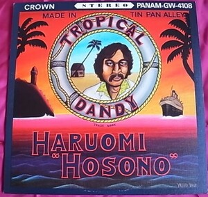 LP 細野晴臣/Tropical Dandy テインパンアレイ