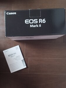 CANON キャノン　EOS R6 Mark II ボディ、元箱　マニュアル、カメラ無し