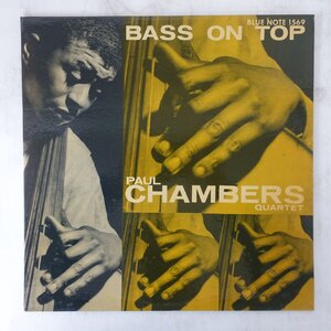 14041466;【ほぼ美盤/US盤/BLUE NOTE/NewYork/MONO/RVG刻印/コーティング】Paul Chambers Quartet ポール・チェンバース / Bass On Top