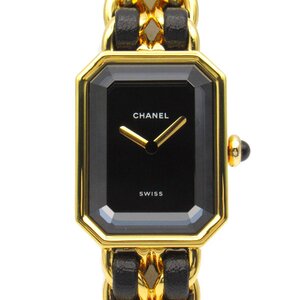 シャネル プルミエールM ブランドオフ CHANEL GP（ゴールドメッキ） 腕時計 GP/革 中古 レディース