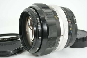 良品 Nikon NIKKOR-H Auto 85mm f1.8 非Ai non-A ポートレート 単焦点 プライム マニュアル オールドレンズ