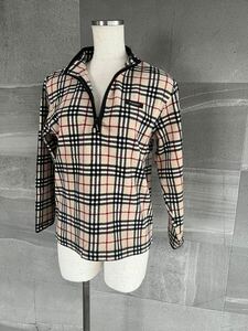 美品♪BURBERRY バーバリー♪ノバチェック　フリース♪140