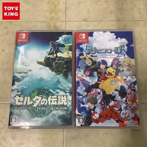 1円〜 Nintendo Switch ゼルダの伝説 ティアーズ オブ ザ キングダム、デジモンワールドnext0rder インターナショナルエディション