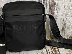 HUGO BOSS　 ボディバッグ　サコッシュ　 ショルダーバッグ　 斜めかけ　 ブラック