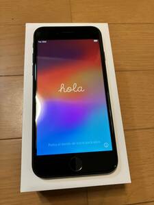 【美品】iPhone SE (第2世代) 128GB ブラック SIMフリー(Apple Storeにて購入) MXD02J/A